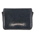  Chrome Hearts футляр для карточек CRD CSE3PKTWDV1 арка Logo plate 3 карман кожа футляр для карточек б/у NO05