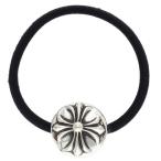 Chrome Hearts HAIRBAND Cross мяч кнопка резинка для волос серебряный Conti . б/у OS06