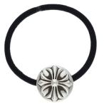  Chrome Hearts HAIRBAND Cross мяч кнопка резинка для волос серебряный Conti . б/у FK04