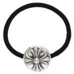  Chrome Hearts HAIRBAND Cross мяч кнопка резинка для волос серебряный Conti . б/у GZ11