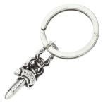  Chrome Hearts RNG&amp;No5 DGGR кольцо для ключей #5daga- серебряный кольцо для ключей б/у OS06