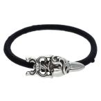  Chrome Hearts HAIRBANDdaga- Heart кнопка резинка для волос серебряный Conti . б/у NO05