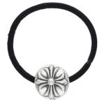  Chrome Hearts HAIRBAND Cross мяч кнопка резинка для волос серебряный Conti . б/у OS06