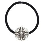  Chrome Hearts HAIRBAND Cross мяч кнопка резинка для волос серебряный Conti . б/у NO05