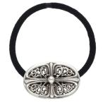  Chrome Hearts HAIRBAND TNY OVL Classic овальный резинка для волос серебряный Conti . б/у SJ02