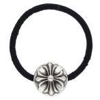  Chrome Hearts HAIRBAND Cross мяч кнопка резинка для волос серебряный Conti . б/у SS07