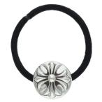  Chrome Hearts HAIRBAND Cross мяч кнопка резинка для волос серебряный Conti . б/у SJ02