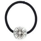  Chrome Hearts HAIRBAND Cross мяч кнопка резинка для волос серебряный Conti . б/у OS06