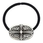  Chrome Hearts HAIRBAND TNY OVL Classic овальный резинка для волос серебряный Conti . б/у HJ12
