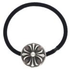  Chrome Hearts HAIRBAND Cross мяч кнопка резинка для волос серебряный Conti . б/у SJ02