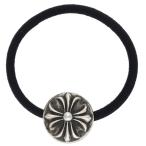  Chrome Hearts HAIRBAND Cross мяч кнопка резинка для волос серебряный Conti . б/у OS06