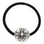  Chrome Hearts HAIRBAND Cross мяч кнопка резинка для волос серебряный Conti . б/у OS06