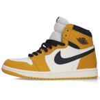 ショッピングJORDAN ナイキ NIKE AIR JORDAN 1 RETRO HIGH OG DZ5485-701 サイズ:26.5cm エアジョーダン1ハイイエローオークルスニーカー 中古 BS99