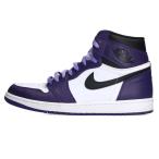 ナイキ スニーカー 29.5cm AIR JORDAN 1 RETRO HIGH OG COURT PURPLE 555088-500 エア ジョーダン1レトロハイオージースニーカー 中古 BS99