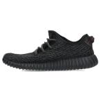アディダス カニエウエスト サイズ_28cm YEEZY BOOST 350 Pirate Black BB5350 イージーブーストパイレーツブラックスニーカー 中古 BS99