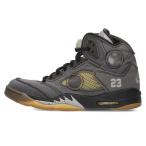 ショッピングjordan ナイキ オフホワイト サイズ:26.5cm AIR JORDAN 5 RETRO SP CT8480-001 エアジョーダン5レトロスニーカー 中古 BS99