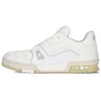 ショッピングルイ・ヴィトン ルイヴィトン サイズ:7.5 LV・トレイナー #54 ローカットレザースニーカー 中古 SB01