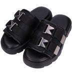 ボッテガヴェネタ サイズ_42 FLASH SANDAL ダブルバックルフラッシュサンダル 中古 SB01