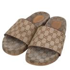 ショッピングＧＧキャンバス グッチ サイズ:10 624695 GG柄キャンバススライドサンダル 中古 BS99