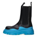 ボッテガヴェネタ サイズ:44.5 TIRE BOOTS レザーロングタイヤブーツ 中古 BS99