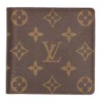 ショッピングヴィトン ルイヴィトン M61675 ポルトフォイユ・マルコ モノグラム2つ折り財布 中古 BS99