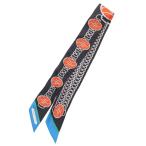 エルメス 総柄ツイリーシルクスカーフ 中古 BS99