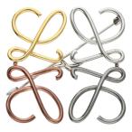 ショッピングロエベ ロエベ アナグラムロゴマルチカラーブローチ 中古 BS99