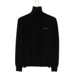 ミュウミュウ サイズ:38 MMR425 ロゴ刺繍カシミアタートルニット 中古 SB01