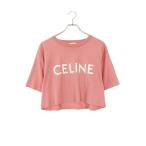 セリーヌ サイズ_S 2X761671Q ロゴプリント クロップドTシャツ 中古 BS99