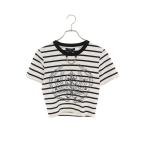 ルイヴィトン サイズ:XS 24AW RW242WW KFKFRTS13 ショートスリーブボーダーTシャツ 中古 BS99