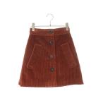 ミュウミュウ サイズ:36 MG1082 フロントボタンコーデュロイスカート 中古 BS99