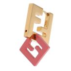 フェンディ フォーエバー FFロゴドロップピアス 中古 BS99