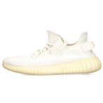 アディダス カニエウエスト 24.5cm YEEZY BOOST 350 V2 CREAM WHITE CP9366 イージーブーストクリームホワイトスニーカー 中古 BS99