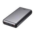 ショッピングモバイルバッテリー 20000mah サンワサプライ モバイルバッテリー(20000mAh・PD20W) BTL-RDC29