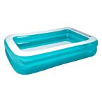 ジーロン ビニールプール ジャイアントレクタングルプール 228cm 子ども4人用 遊びやすいスクエアプール JL-697866