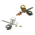 【Les Nereides】 BARBE NOIRE Skull with Knife Pierce - レネレイド -