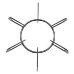 リンナイ 純正部品 (010-356-000) ごとく（五徳） 大サイズ※左右共通 グレー ビルトインコンロ 専用
