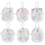 サンリオ トレーディングカード用ホルダー 純白天使 カード パス トレカ チェキ IC 定期 フォト ケース 入れ キーホルダー キャラクター 推し活