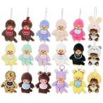 モンチッチ べビチッチ キーチェーン COLORS マスコット ストラップ ホルダー ぬいぐるみ キーホルダー キャラクター かわいい セキグチ