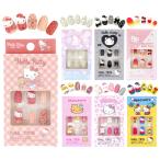  Hello Kitty искусственные ногти 24 листов входит ... шелушение ... детали наклейка имеется клей герой симпатичный модный подарок Sanrio 
