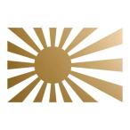 ショッピングステッカー 旭日旗 カッティングステッカー 色・サイズ選択可