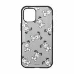 ピーナッツ IIIIfit iPhone12 mini対応 ケース SNG-507D / 総柄