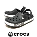 CROCS クロックス クロックバンド ボールド ロゴ クロッグ ブラック メンズ EVAサンダル 206021 02G