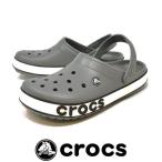 CROCS クロックス クロックバンド ボールド ロゴ クロッグ チャコール メンズ EVAサンダル 206021 082