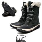 soreruSOREL боты женский NL3146 010 чёрный затемненный and a bow to pra палантин OUT'N ABOUT PLUS TALL защищающий от холода водонепроницаемый Hokkaido снег зима 