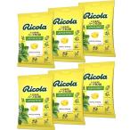  Rico la лимон мята трава сладости 70g×6 шт горло конфеты конфеты оригинал трава сладости прекрасный тест .. лимон мята 