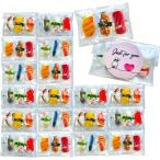 【りおりおギフト】 プチギフト 寿司キャンディ 3個入り 20袋 お寿司キャンディ 飴 可愛い 個包装 ギフト 人気 寿司柄パッケージ お寿司ネタ 海外 外国人