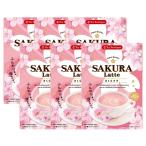 [6 позиций комплект ] Япония зеленый чай центральный чай btik Sakura Latte 104g×6 позиций комплект ( примерно 78 кубок минут ) мгновенный Latte порошок конфеты 