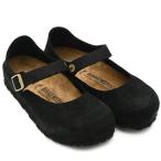 ショッピングビルケン ビルケンシュトック BIRKENSTOCK メリージェーン シューズ レディース マントバ Mantova ミックスドレザー ブラック ナロー幅 1030423