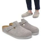 ビルケンシュトック BIRKENSTOCK サンダル メンズ レディース Boston ボストン スエードレザー ストーンコイン レギュラー幅 ナロー幅 1027688 1027751